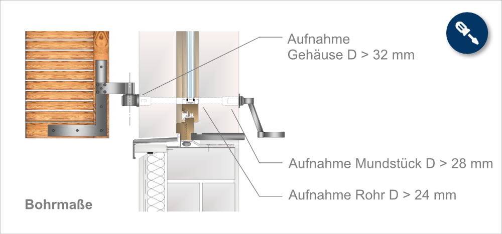 Bohrmasse